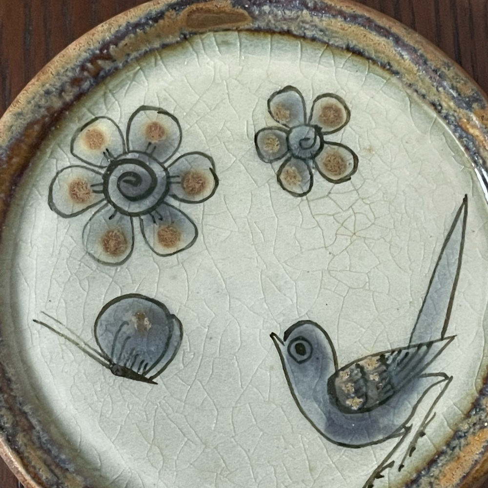 Mexico ceramic coaster tonala Art by Ken Edwards - Picture 3 of 5